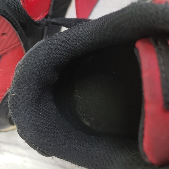 NIKE Air Max 2015 Kids 1Y Sneakers Red and Black Used Condition Retro - Picture 9 of 12